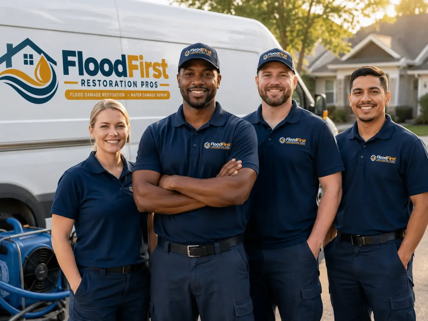 Flood Damage Restoration company in Remus, MI