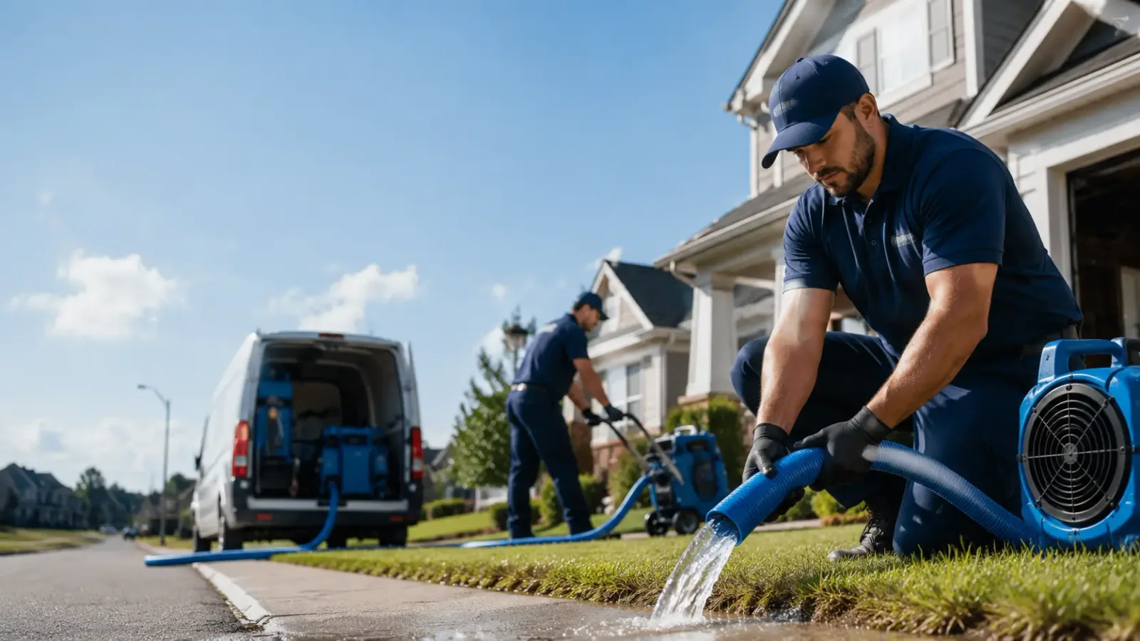 Flood Damage Restoration in Remus, MI